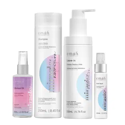 Kit Emáh Miracle Nutrition 11 com 4 Produtos