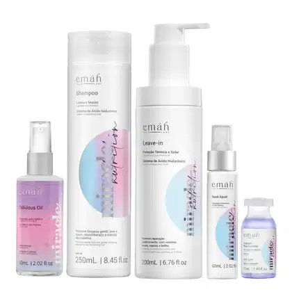 Kit Emáh Miracle Nutrition 17 com 5 Produtos