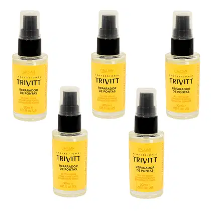 Imagem do produto KIT 5 REPARADOR DE PONTAS TRIVITT 30ML