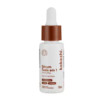 Imagem do produto Sérum Tudo em 1 Kokeshi 10 Ativos Poderosos 30ml Eficácia Comprovada