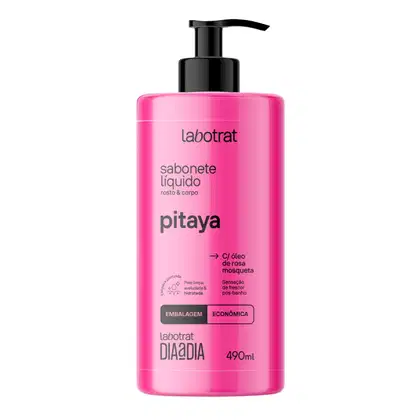 Imagem do produto Sabonete Líquido Pitaya Rosto Corpo Hidrata Labotrat 490ml