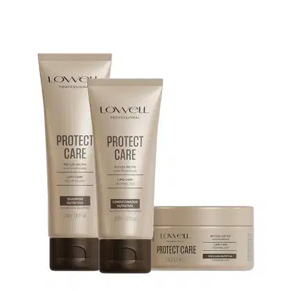 Imagem do produto Kit Lowell Protect Care Nutritivo Home Care (3 produtos)