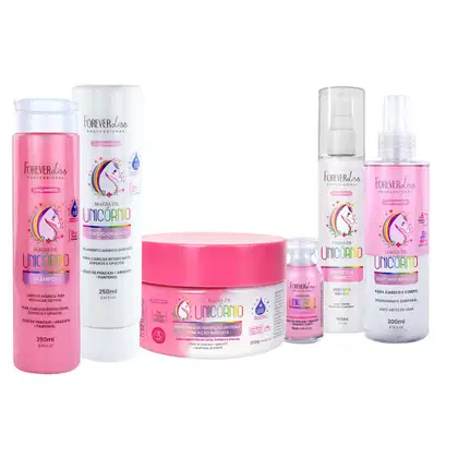Imagem do produto Kit Forever Liss magia de Unicornio Completo Brilho Intenso