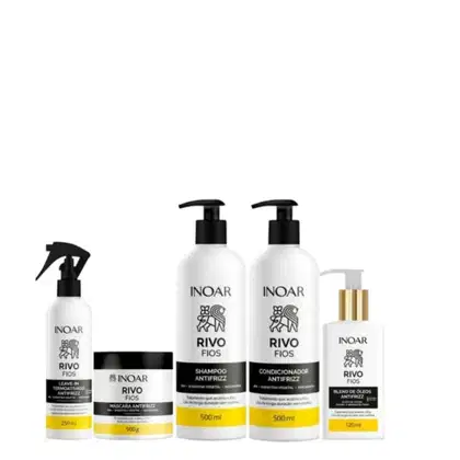 Imagem do produto Inoar Kit Rivo Fio Tratamento Antifrizz