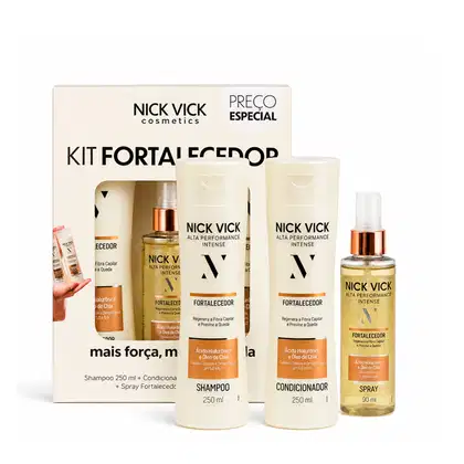 Imagem do produto KIT FORTALECEDOR NICK VICK ALTA PERFORMANCE INTENSE (3 PRODUTOS)
