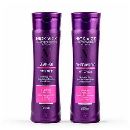 Imagem do produto Kit NICK VICK Matizador Shampoo e Condicionador