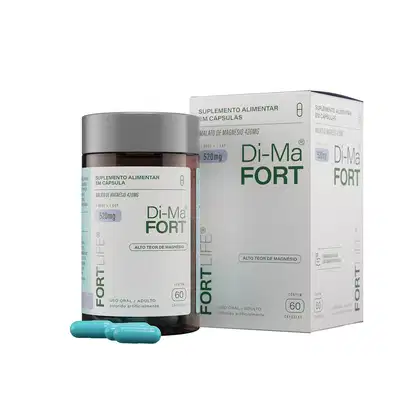 Imagem do produto FortLife Pharma Di-MaFort - Suplemento Vitamínico (60 Cápsulas)