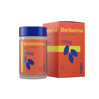 Imagem do produto FortLife Pharma Berberina Vulgaris - Suplemento Vitamínico (60 Cápsulas)