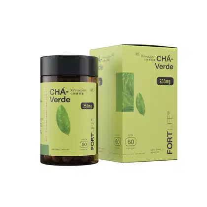 Imagem do produto FortLife Pharma Chá-Verde - Suplemento Vitamínico (60 Cápsulas)
