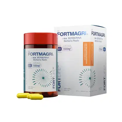 Imagem do produto FortLife Pharma FortMagri Berberina - Suplemento Vitamínico (60 Cápsulas)