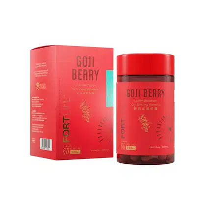 Imagem do produto FortLife Pharma Goji Berry - Suplemento Vitamínico (60 Cápsulas)