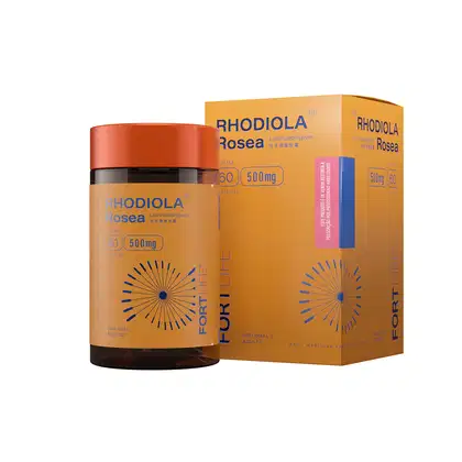 Imagem do produto FortLife Pharma Rhodiola Rosea - Suplemento Vitamínico (60 Cápsulas)