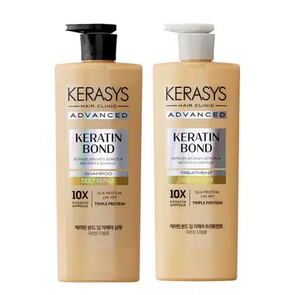 Imagem do produto Kerasys Keratin Bond Deep Repair Kit (Shampoo 600ml e Tratamento 600ml)