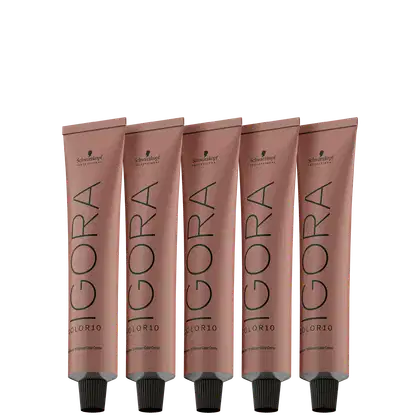 Imagem do produto Kit Schwarzkopf Professional Igora Color10 5-0 (5 Produtos)