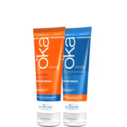 Imagem do produto Kit Oka Óleo de Argan Shampoo 250 Ml e Condicionador 200 Ml
