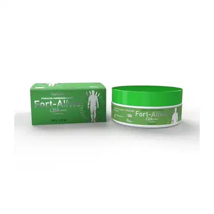Pomada Massageadora Corporal FortLife Pharma Fort-Alívio CBA System, 150g.