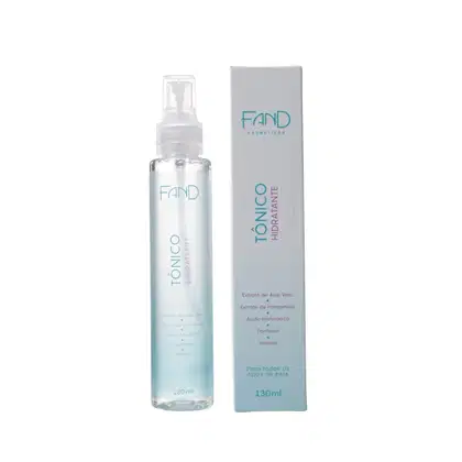 Tônico Hidratante Facial Fand Cosméticos, 120ml.