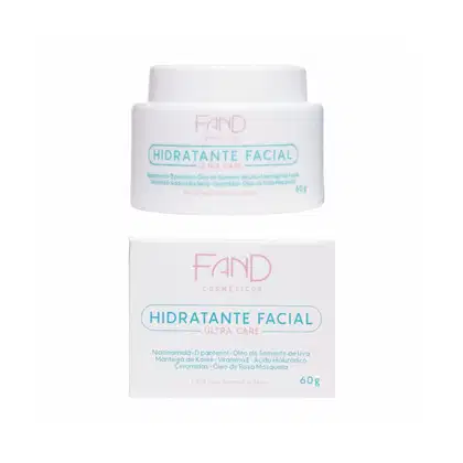 Hidratante Facial Fand Cosméticos Ultra Care, 60g.