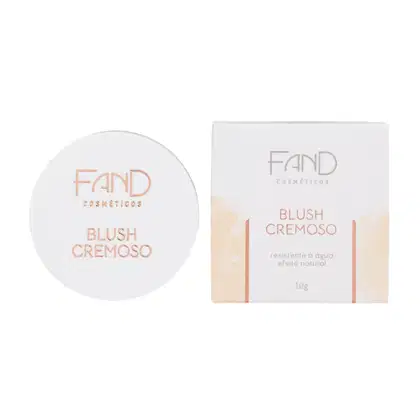 Blush Cremoso Fand Cosméticos, 10g.