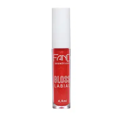 Gloss Labial Fand Cosméticos Cor Luci, 4,5ml.