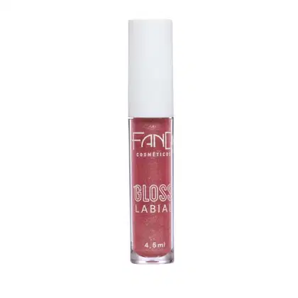 Gloss Labial Fand Cosméticos Cor Petra, 4,5ml.