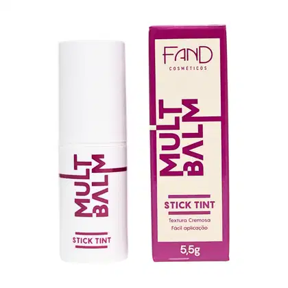 Bastão Multifuncional Fand Cosméticos MultBalm Stick Tint, 5,5g.