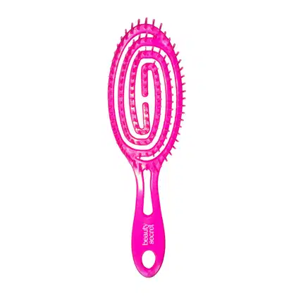 Imagem do produto Escova Flex Oval Beauty Secret Desembaraço Dos Fios Rosa