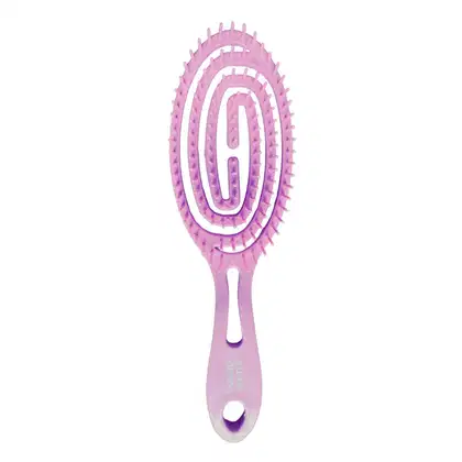 Imagem do produto Escova Flex Oval Beauty Secret Desembaraço Dos Fios Roxa