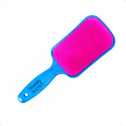 Imagem do produto Escova Raquete Beauty Secret Desembaraçar Ciano