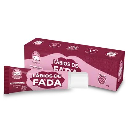 Imagem do produto Hidratante Lábios de Fada Amora Manteiga de Karité Kokeshi