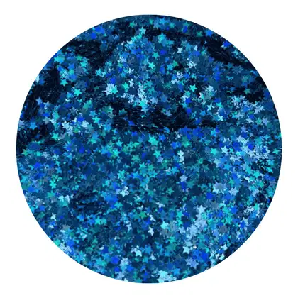 Imagem do produto Glitter Estrelas Azul Classic 3g