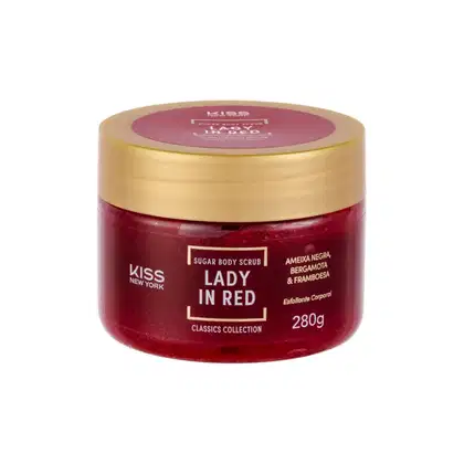 Imagem do produto Esfoliante Corporal De Açúcar Lady In Red - Kiss New York