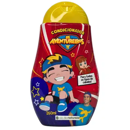 Imagem do produto Cia. da Natureza Os Aventureiros Luccas Neto Condicionador Para Todos os tipos de Cabelos 260ml