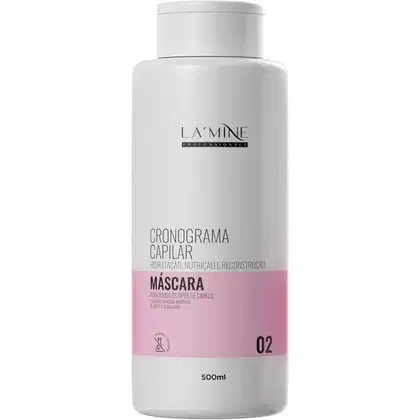 Imagem do produto La'Mine Cronograma Capilar - Máscara Capilar 500ml