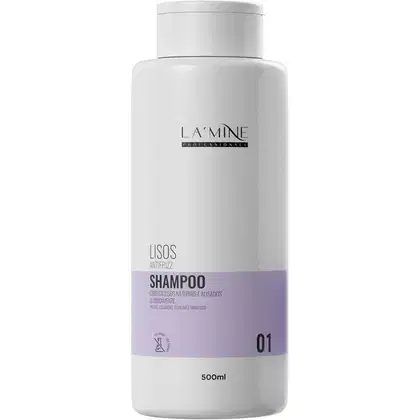 Imagem do produto La'Mine Lisos - Shampoo Antifrizz 500ml
