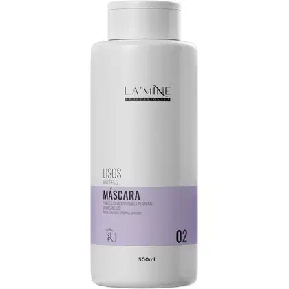 Imagem do produto La'Mine Lisos - Máscara Capilar Antifrizz 500ml