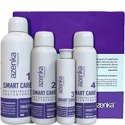 Imagem do produto Kit Azenka Smart Care Reconstrução Instantânea (4 Produtos)