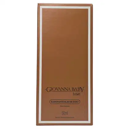 Imagem do produto Giovanna Baby Deo Colônia Nanopartículas De Ouro Brown Vegano 50ml