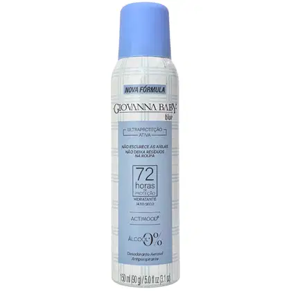 Imagem do produto Giovanna Baby Desodorante Aerossol Blue 72h Vegano 150ml / 90g