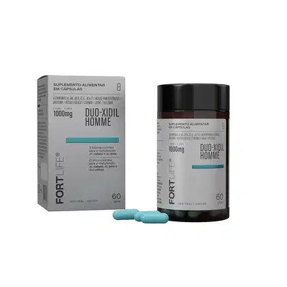 Imagem do produto Duo-Xidil Homme 1000mg 60 Cápsulas FortLife