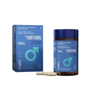 Imagem do produto FortViril Homme 2400mg 60 Cápsulas FortLife