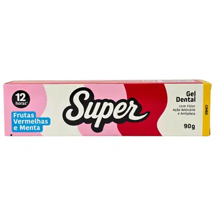 Imagem do produto Cimed Super Frutas Vermelhas e Menta - Gel Dental 90g