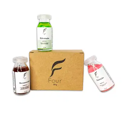 Imagem do produto Kit Cronograma Capilar Premium Four Bty