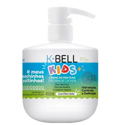 Imagem do produto K-BELL KIDS CREME DE PENTEAR CACHINHOS SOLTOS 450ML