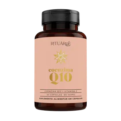 Imagem do produto Suplemento Fórmula Coenzima Q10 Rituária Vitamina E 30 Cápsulas