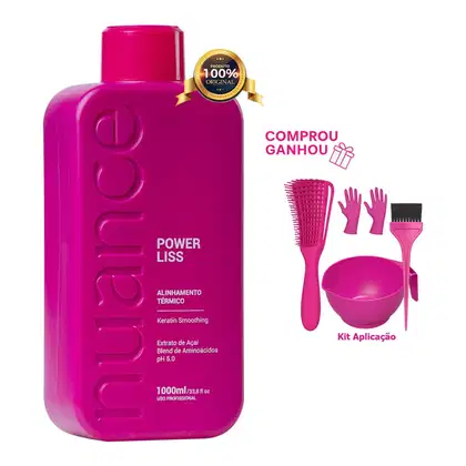 Imagem do produto Progressiva Power Liss 1 Litro Ativo Nuance + Kit Aplicação