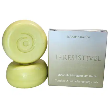 Imagem do produto Abelha Rainha Irresistível Sabonete Hidratante em Barra Corporal 2 unidades de 90g
