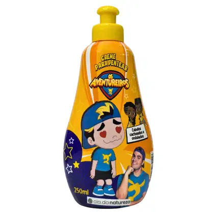 Imagem do produto Cia. da Natureza Os Aventureiros Luccas Neto Creme De Pentear Para Cabelos Cacheados e Ondulados 250ml
