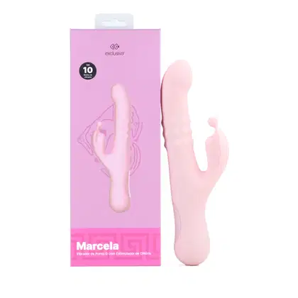 Imagem do produto Vibrador Rabbit Silicone com 3 Funções - Exclusiva Marcela