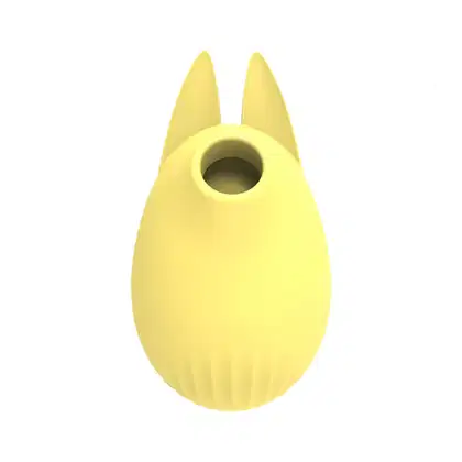 Imagem do produto Estimulador de Clitóris com 3 Sucções - Amarelo | Nv Toys